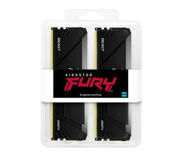 KINGSTON DDR4 Fury Beast RGB 64GB (2*32GB)/3600 CL18 KF436C18BB2AK2/64 - 1220333 - zdjęcie 3